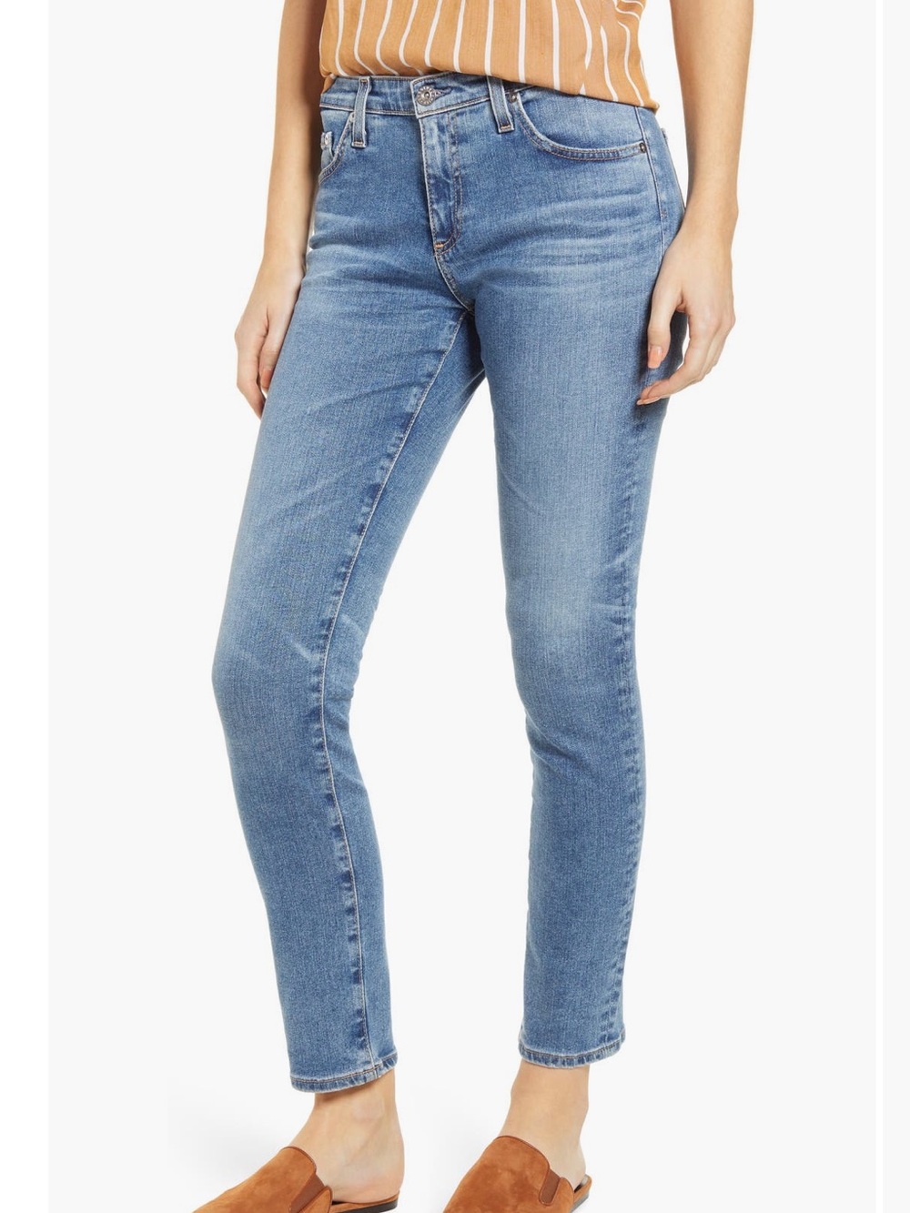 NWT AG Jeans Prima Ankle Cigarette Leg Jeans - size 25